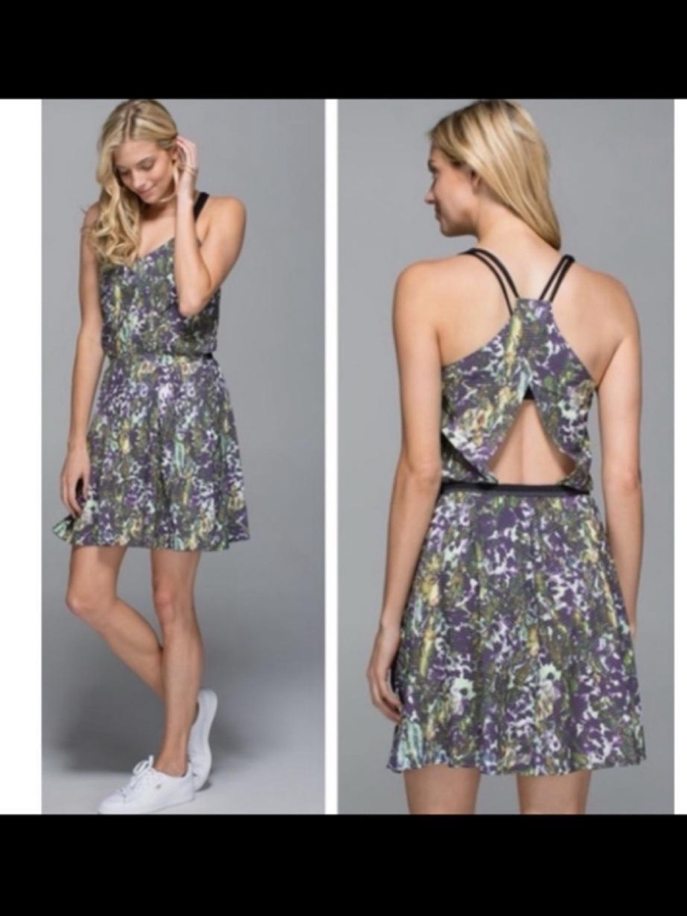 Lululemon City Summer Floral Dress Pockets